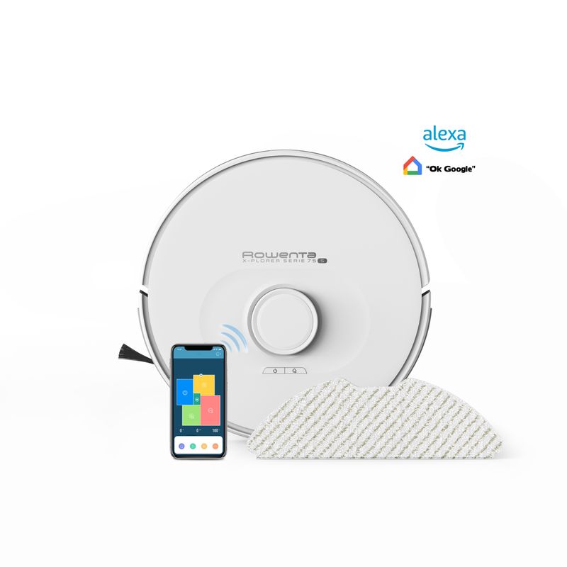 Rowenta-X-Plorer-RR8577-aspirapolvere-robot-Senza-sacchetto-Bianco