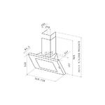 Elica-ELEKTRA-IX-F-55-Cappa-aspirante-a-parete-Acciaio-inossidabile-900-m³-h-D