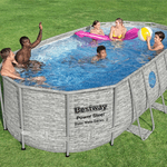 Bestway Set Piscina Power Steel Swim Vista Series 549x274x122 cm