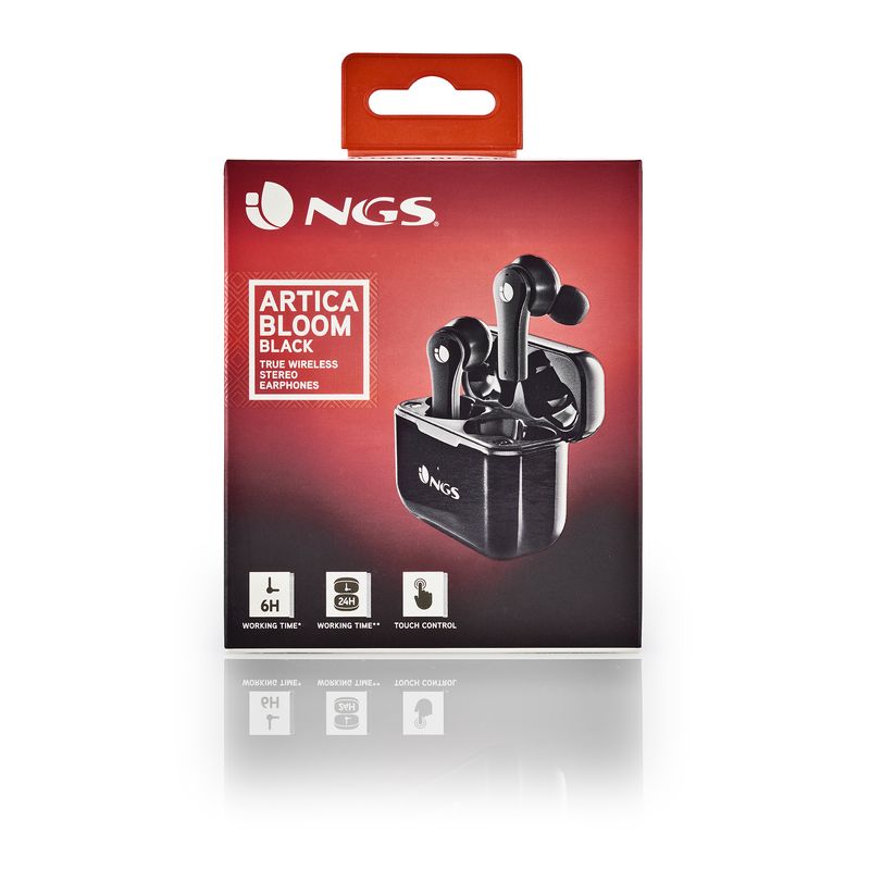 NGS-ARTICA-BLOOM-Auricolare-Wireless-In-ear-Musica-e-Chiamate-USB-tipo-C-Bluetooth-Nero