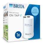 Brita Filtro ON TAP V, 1 filtro (4 mesi) - Riduce piccole particelle, metalli e sostanze che alterano il gusto