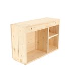 Esschert-Design-Mobile-Bar-a-Muro-con-Mensola-Ribaltabile-M-Naturale