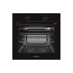 Schaub Lorenz SSFE6BT Forno Elettrico da Incasso Capacita' 56 Litri Classe energetica A 3 Programmi Statico 59,5 cm Nero