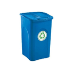 Stefanplast Pattumiera Be-green blu 50 litri