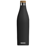 SIGG Meridian Black Uso quotidiano 700 ml Bamboo, Acciaio inossidabile Nero