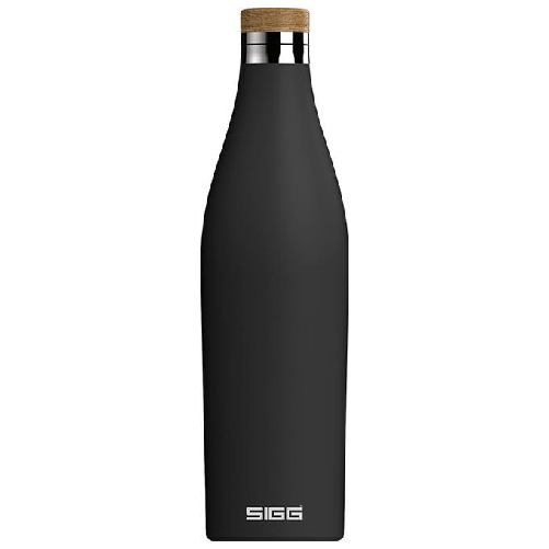 SIGG-Meridian-Black-Uso-quotidiano-700-ml-Bamboo-Acciaio-inossidabile-Nero