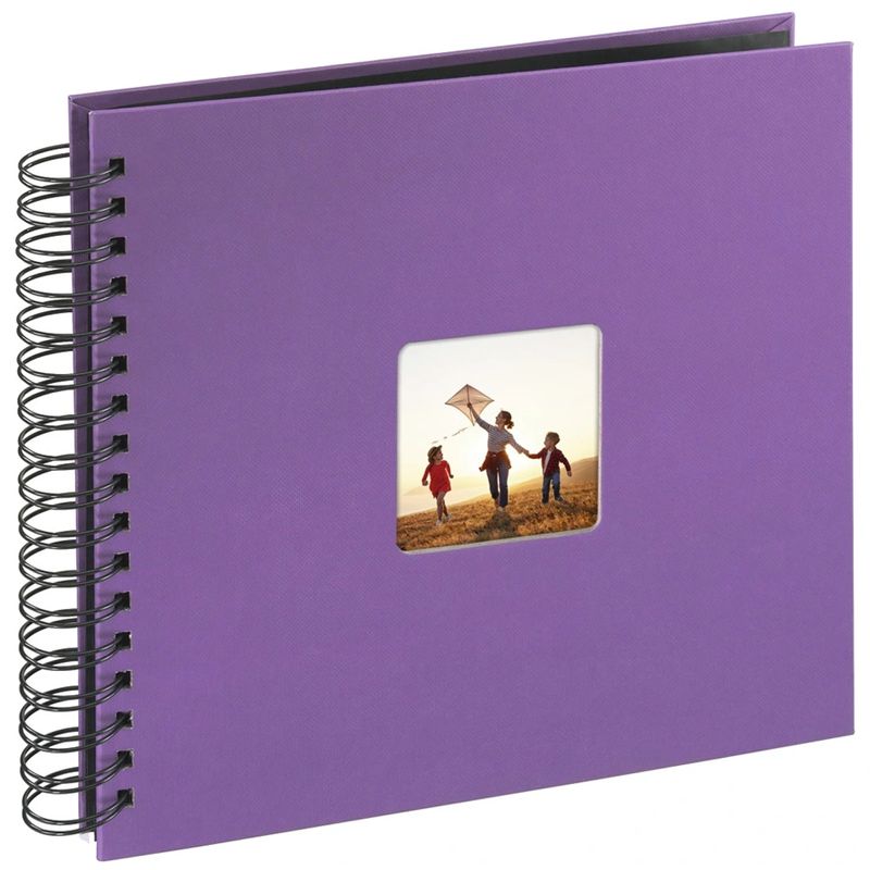 Hama-Fine-Art-Spiral-Album-purple-26x24-50-album-fotografico-e-portalistino-Viola-10-x-15-13-x-18