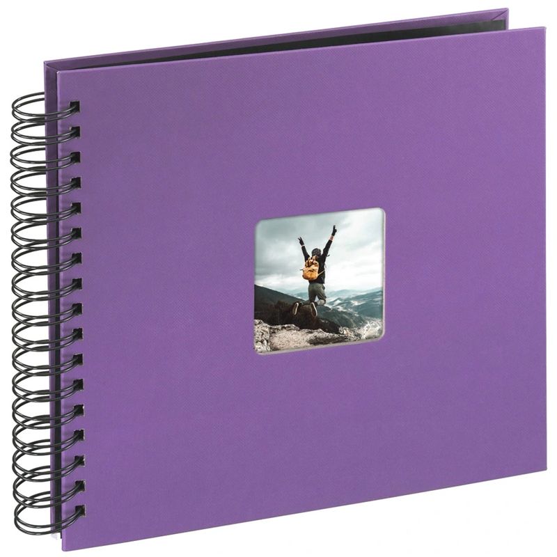 Hama-Fine-Art-Spiral-Album-purple-26x24-50-album-fotografico-e-portalistino-Viola-10-x-15-13-x-18