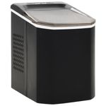 VidaXL 50756 macchina per cubetti di ghiaccio Macchina per ghiaccio portatile 15 kg/24h 112 W Nero