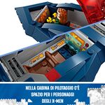 LEGO-Marvel-76281-X-Jet-di-X-Men-Aereo-Giocattolo-per-Bambini-di-8--Anni-Modellino-da-Costruire-con-Minifigure-di-Supereroi