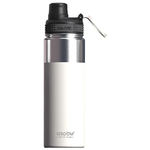 Asobu Alpine Flask Trekking 530 ml Acciaio inossidabile Bianco