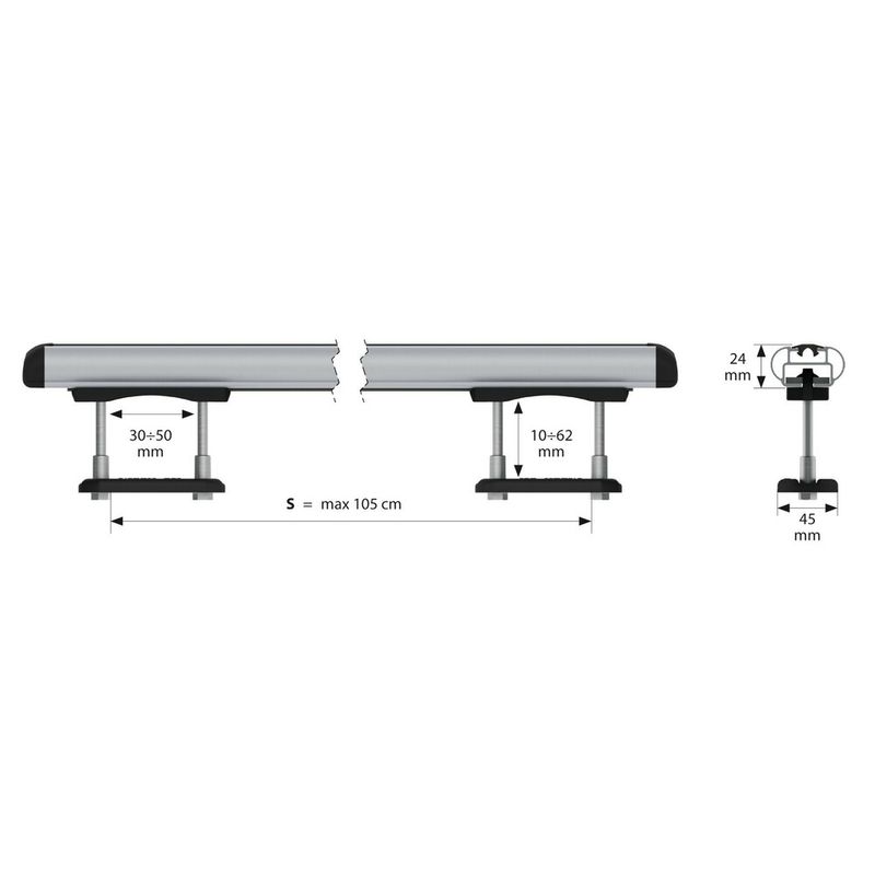 Lampa-N15002-kit-di-montaggio-per-barra-portatutto-da-tetto