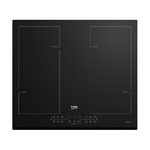 Beko HII64206F2MT Nero Da incasso 58 cm Piano cottura a induzione 4 Fornello(i)