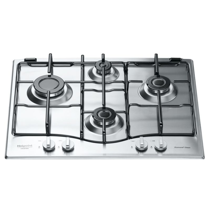 Hotpoint-PCN-642-IX-H-Acciaio-inossidabile-Da-incasso-Gas-4-Fornello-i-