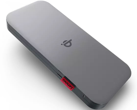 Lenovo-GO-Polimeri-di-litio--LiPo--10000-mAh-Carica-wireless-Grigio