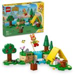 LEGO-Animal-Crossing-77047-Bonny-in-Campeggio-Giochi-Creativi-per-Bambini-6--con-Coniglietto-Giocattolo-e-Tenda-da-Costruire