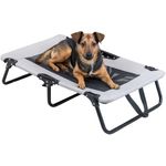 TRIXIE-Lettino-per-Cani-79x19x50-cm-Grigio-e-Nero