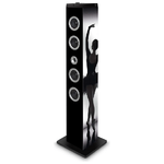 Big Ben Bigben Interactive TW7BALLERINE set audio da casa Sistema home audio a torre 40 W Nero, Bianco