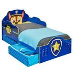 Paw Patrol Letto per Bambini con Cassetti 145x68x77 cm Blu WORL268007