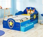 Paw-Patrol-Letto-per-Bambini-con-Cassetti-145x68x77-cm-Blu-WORL268007