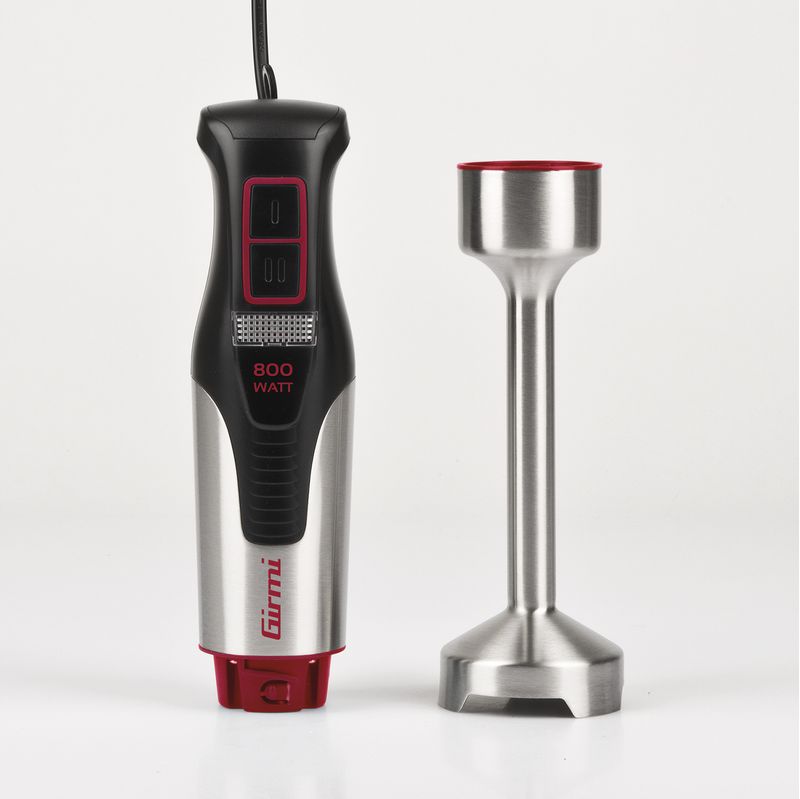 Girmi-MX39-Mixer-a-Immersione-con-Kit-800-Watt-4-Lame-Fusto-19cm