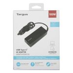 Targus-APA108EU-adattatore-e-invertitore-Interno-100-W-Nero