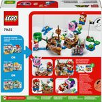 LEGO-Super-Mario-71432-Pack-di-Espansione-Il-Veliero-Sommerso-di-Dorrie-Giochi-Bambini-7--con-Barca-Giocattolo-e-4-Personaggi