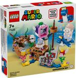 LEGO-Super-Mario-71432-Pack-di-Espansione-Il-Veliero-Sommerso-di-Dorrie-Giochi-Bambini-7--con-Barca-Giocattolo-e-4-Personaggi