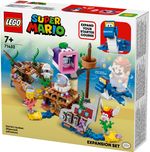 LEGO-Super-Mario-71432-Pack-di-Espansione-Il-Veliero-Sommerso-di-Dorrie-Giochi-Bambini-7--con-Barca-Giocattolo-e-4-Personaggi