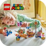 LEGO-Super-Mario-71432-Pack-di-Espansione-Il-Veliero-Sommerso-di-Dorrie-Giochi-Bambini-7--con-Barca-Giocattolo-e-4-Personaggi