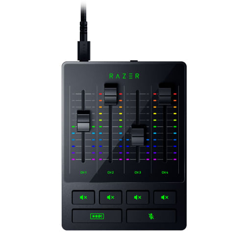 Razer RZ19-03860100-R3M1 mixer audio 4 canali 10 - 20000 Hz Nero (RAZER ALL-IN-ONE ANALOG AUDIO MIXER)
