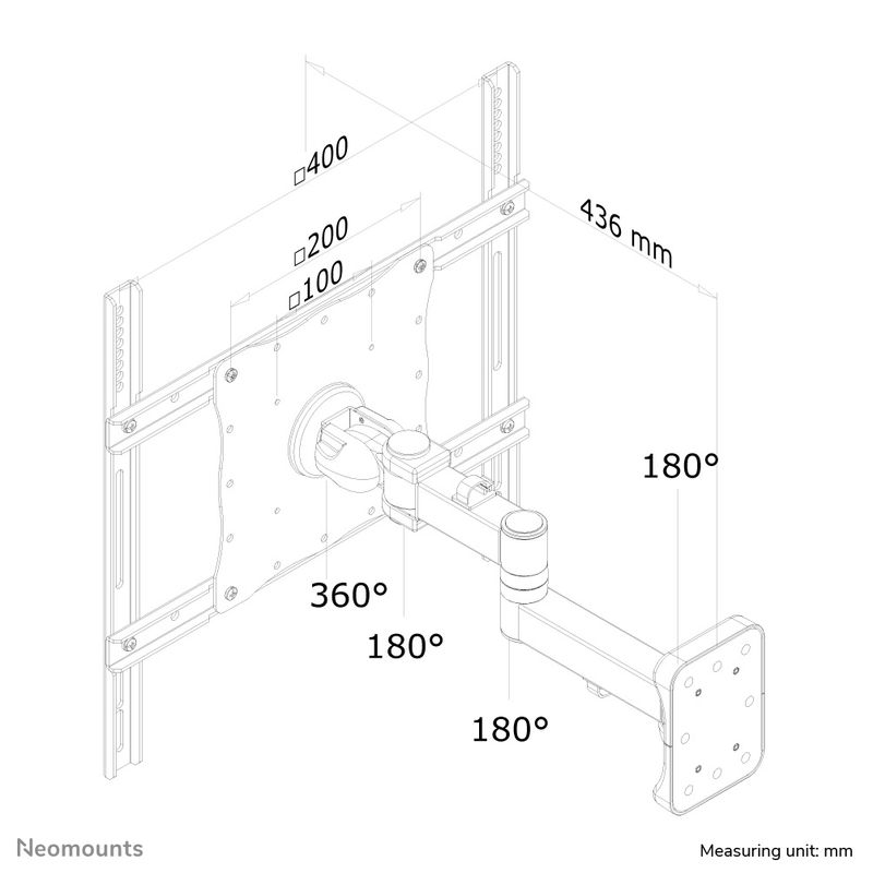 Neomounts-by-Newstar-Supporto-a-parete-per-monitor-TV