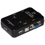 Link Accessori LKKWM2 switch per keyboard-video-mouse (kvm) Nero