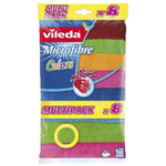 Vileda Panni Colors 100% Microfibre 30x30cm 8pz