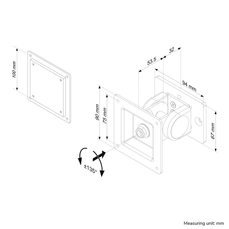 Neomounts-by-Newstar-Supporto-per-barra-portastrumenti-per-monitor