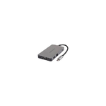 Mediacom MD-C318 replicatore di porte e docking station per laptop USB 3.2 Gen 1 (3.1 Gen 1) Type-C Alluminio