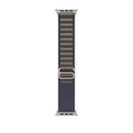 Apple MT5J3ZM/A accessorio indossabile intelligente Band Blu Poliestere riciclato, Spandex, Titanio