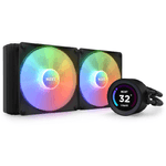 NZXT Kraken Elite 280 RGB Processore Raffreddatore di liquidi tutto in uno 14 cm Nero 1 pz (NZXT Kraken 280 Black with R