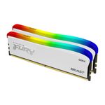 Kingston Technology FURY 32GB 3600MT/s DDR4 CL18 DIMM (Kit of 2) Beast bianco RGB SE