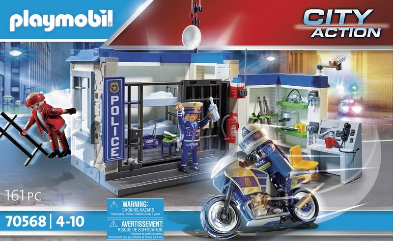 Playmobil-City-Action---La-polizia-evade-dalla-prigione--70568-