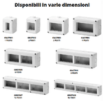 Gewiss-scatola-parete-grigia-ip40-3-posti-gw27003