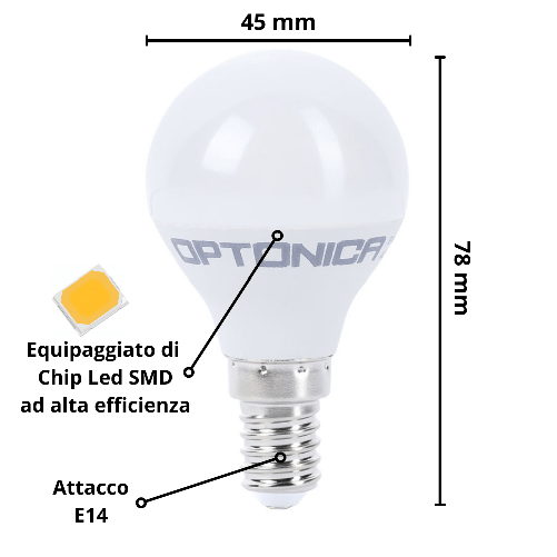 Lampadina-led-goccia-e14-6-watt-equivalente-40-watt-risparmio-energetico-----temperatura-colore-lampada-2700k-bianco-...