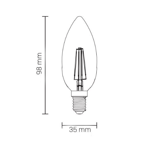 Lampadina-led-filamento-oliva-attacco-e14-potenza-4-watt-----temperatura-colore-lampada-4500k-bianco-naturale-confez...