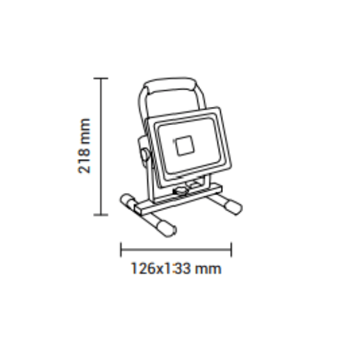 Proiettore-led-portatile-alluminio-ricaricabile-10-watt-luce-fredda-6000k