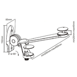 Techly-supporto-da-parete-pieghevole-dispositivi-audio-e-video-da-3-kg