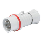 Gewiss Spina mobile diritta industriale rossa 3p+n+t 16a trifase 380v ip44 gw60009h