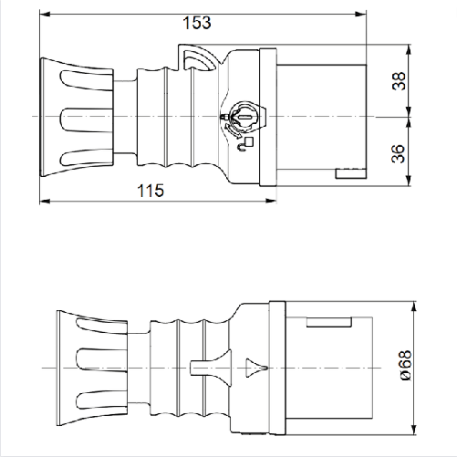 Spina-mobile-diritta-industriale-rossa-3p-n-t-16a-trifase-380v-ip44-gw60009h