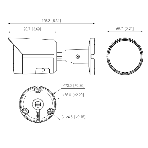 Telecamera-di-rete-ip-bianca-wizsense-modello-bullet-ir-focale-fissa-5mpx