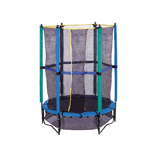 GARLANDO-COMBI-XS-Trampolino-per-esterno-con-rete-di-protezione-inclusa-140cm