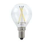 Optonica Lampadina led filamento sfera attacco e14 potenza 4 watt *** temperatura colore lampada 2700k bianco caldo